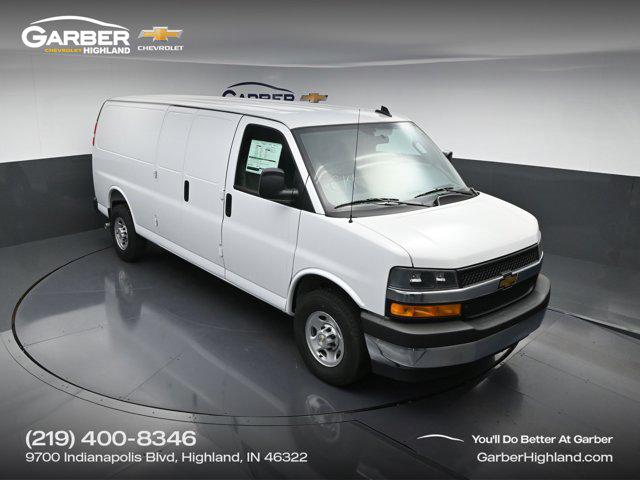 2025 Chevrolet Express Cargo Van RWD 3500 Extended Wheelbase WT for sale in Highland, IN