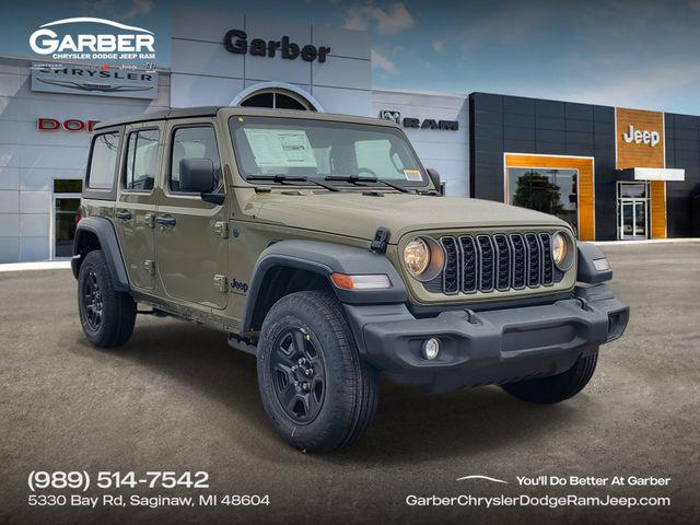 2026 Jeep Wrangler 4-Door Sport 4x4 for sale in Saginaw, MI