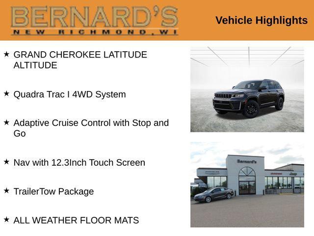 2026 Jeep Grand Cherokee GRAND CHEROKEE LAREDO ALTITUDE 4X4