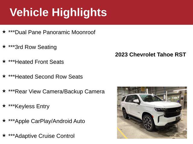 2023 Chevrolet Tahoe 4WD RST 2023 Chevrolet Tahoe 4WD RST