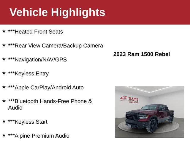 2023 RAM 1500 Rebel 2023 RAM 1500 Rebel