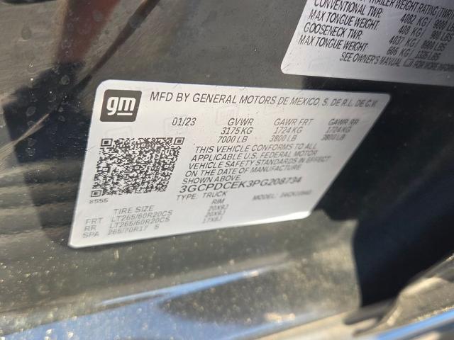 2023 Chevrolet Silverado 1500 4WD Crew Cab Short Bed Custom Trail Boss