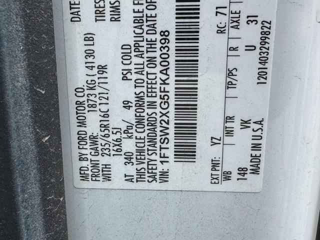 2015 Ford Transit 148 WB High Roof Cargo