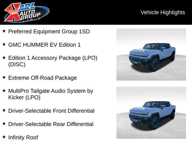 2023 GMC HUMMER EV Pickup e4WD 3X