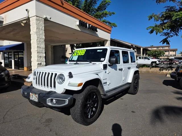 2021 Jeep Wrangler 4xe Unlimited Sahara 4x4 2021 Jeep Wrangler 4xe Unlimited Sahara 4x4
