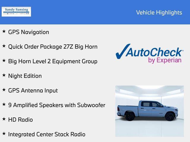 2026 Ram 1500 Big Horn Crew Cab 4x4 5'7" Box
