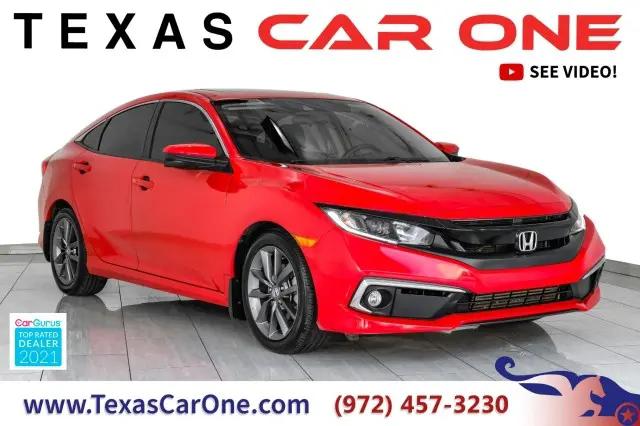2020 Honda Civic EX for sale in Carrollton, TX