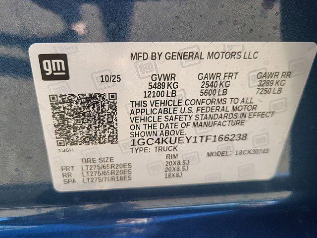 2026 Chevrolet Silverado 3500HD Crew Cab, Standard Bed, LTZ, 4WD