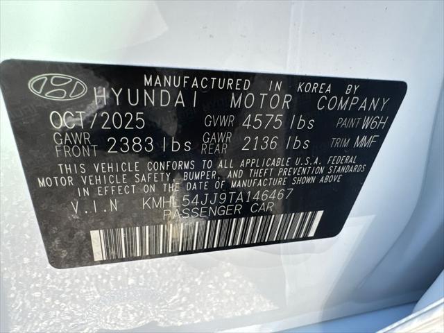 2026 Hyundai Sonata Hybrid Limited