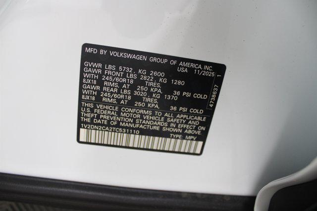 2026 Volkswagen Atlas SE