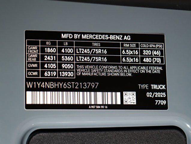 2025 Mercedes-Benz Sprinter 2500 Standard Roof 4-Cyl Diesel HO