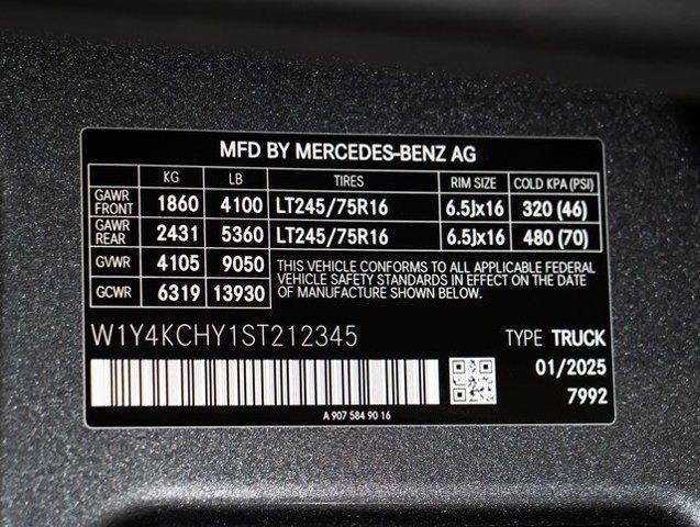 2025 Mercedes-Benz Sprinter 2500 High Roof 4-Cyl Diesel