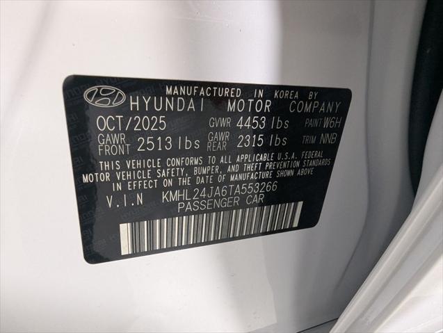 2026 Hyundai Sonata SE