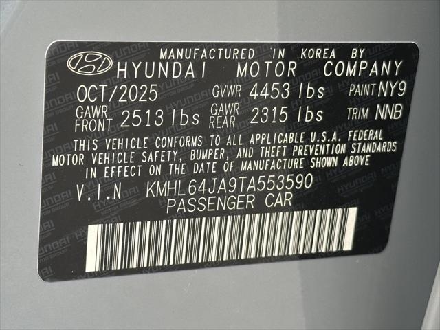 2026 Hyundai Sonata SEL Sport