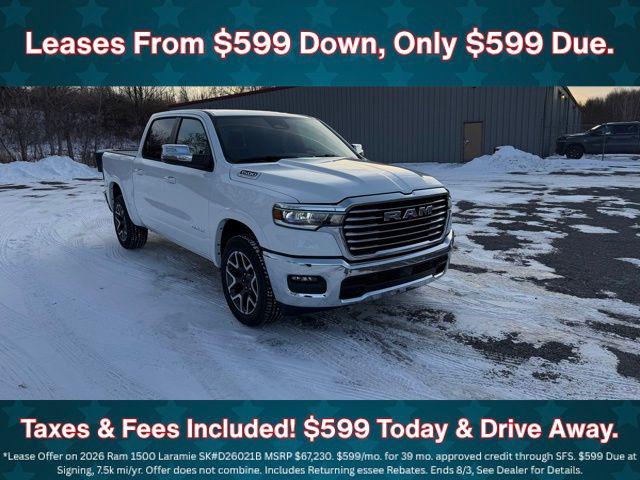 2026 Ram 1500 Laramie Crew Cab 4x4 5'7" Box for sale in Cobleskill, NY