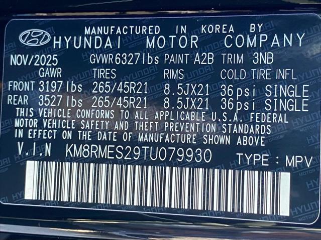 2026 Hyundai Palisade Calligraphy