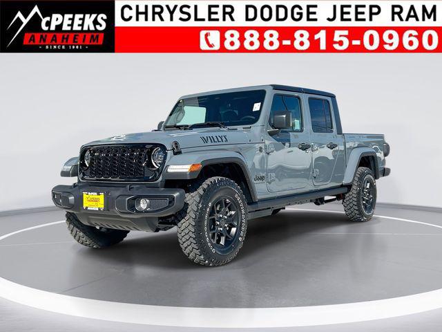 2026 Jeep Gladiator GLADIATOR WILLYS 4X4 2026 Jeep Gladiator GLADIATOR WILLYS 4X4