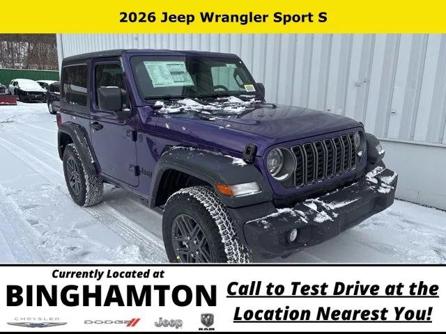 2026 Jeep Wrangler WRANGLER 2-DOOR SPORT S 2026 Jeep Wrangler WRANGLER 2-DOOR SPORT S