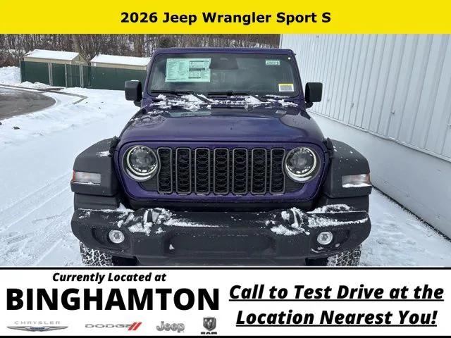 2026 Jeep Wrangler WRANGLER 2-DOOR SPORT S 2026 Jeep Wrangler WRANGLER 2-DOOR SPORT S
