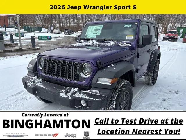 2026 Jeep Wrangler WRANGLER 2-DOOR SPORT S 2026 Jeep Wrangler WRANGLER 2-DOOR SPORT S