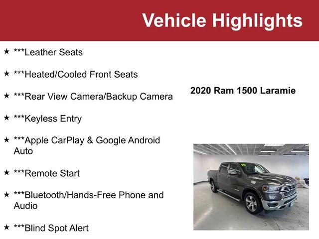 2020 RAM 1500 Laramie Crew Cab 4x4 57 Box