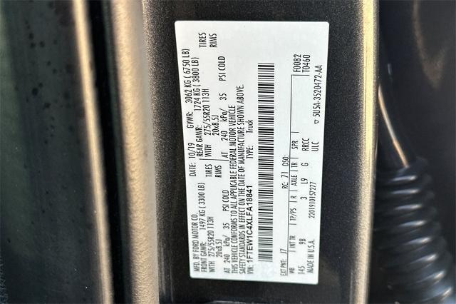 2020 Ford F-150 Platinum