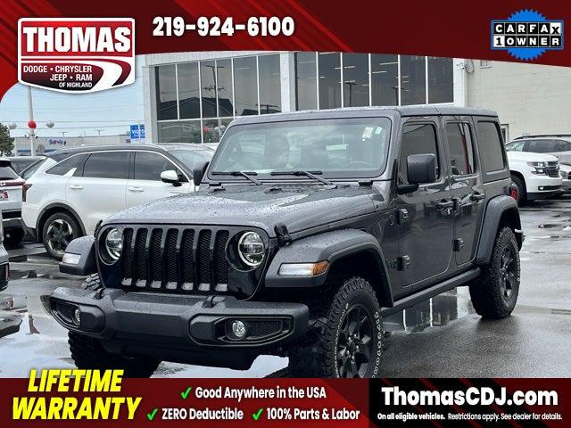 2022 Jeep Wrangler Unlimited Willys 4x4 2022 Jeep Wrangler Unlimited Willys 4x4