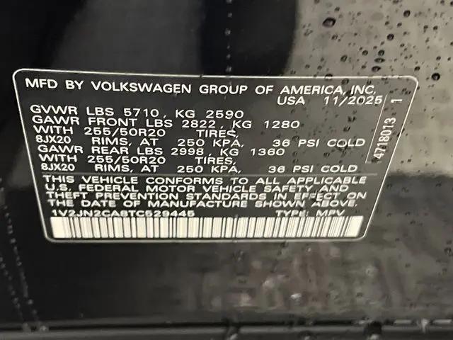2026 Volkswagen Atlas SE with Technology