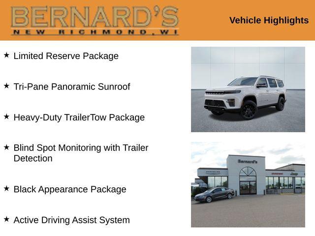 2026 Wagoneer Grand Wagoneer GRAND WAGONEER LIMITED RESERVE 4X4 2026 Wagoneer Grand Wagoneer GRAND WAGONEER LIMITED RESERVE 4X4