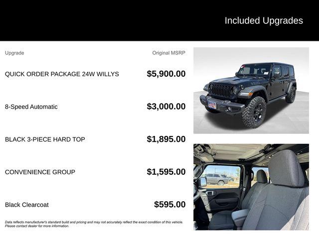 2026 Jeep Wrangler 4-Door Willys 4x4