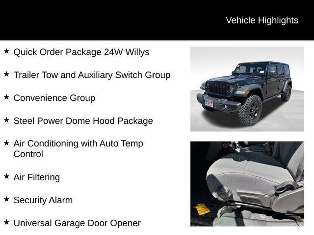 2026 Jeep Wrangler 4-Door Willys 4x4