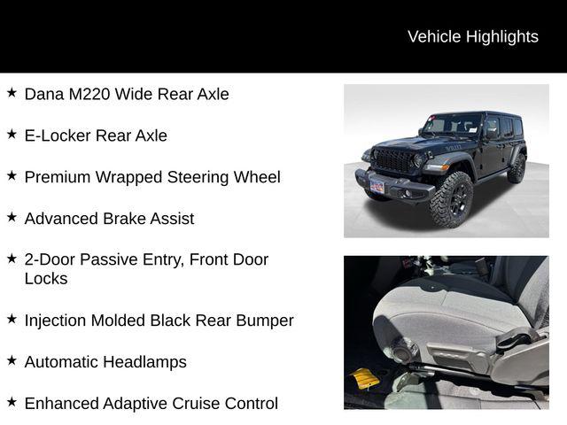2026 Jeep Wrangler 4-Door Willys 4x4
