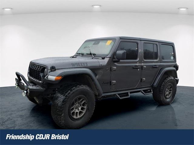 2024 Jeep Wrangler 4-Door Willys 4x4 2024 Jeep Wrangler 4-Door Willys 4x4