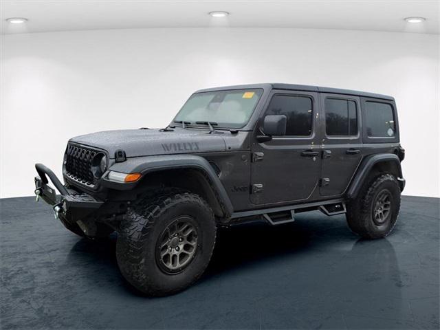2024 Jeep Wrangler 4-Door Willys 4x4 2024 Jeep Wrangler 4-Door Willys 4x4
