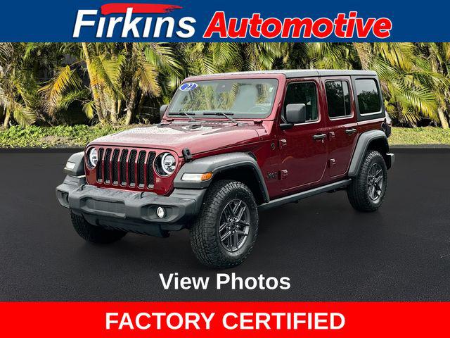 2022 Jeep Wrangler Unlimited Sport Altitude 4x4 2022 Jeep Wrangler Unlimited Sport Altitude 4x4