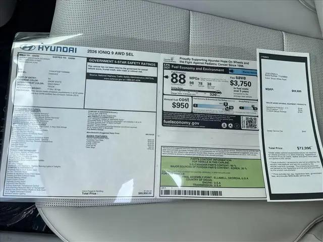 2026 Hyundai IONIQ 9 SEL