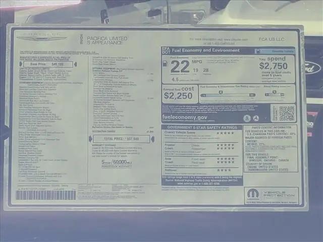 2026 Chrysler Pacifica Limited