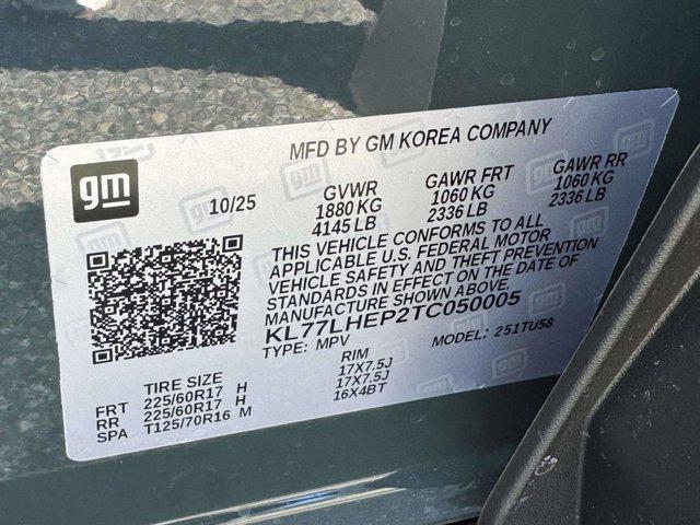 2026 Chevrolet Trax FWD LT