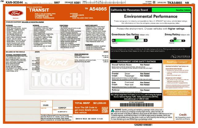 2026 Ford Transit Cargo Van Base