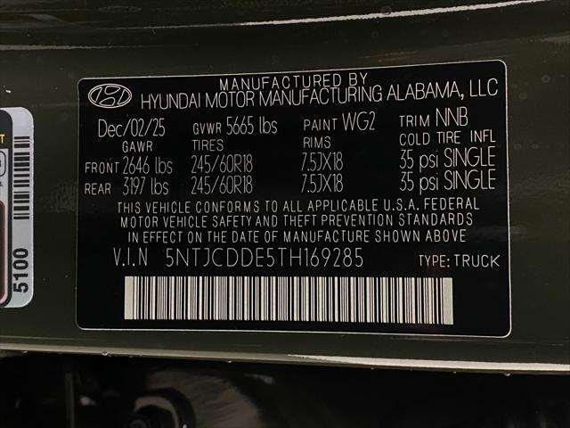 2026 Hyundai Santa Cruz SEL Activity