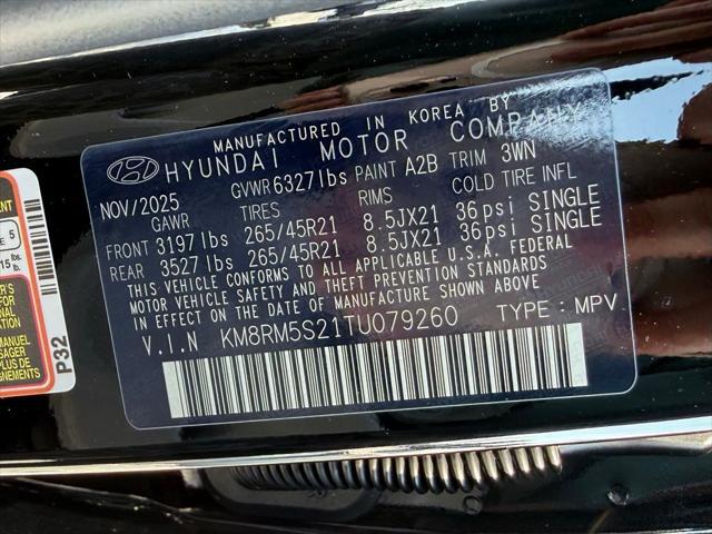 2026 Hyundai Palisade Calligraphy