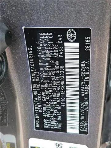 2021 Toyota Camry LE AWD