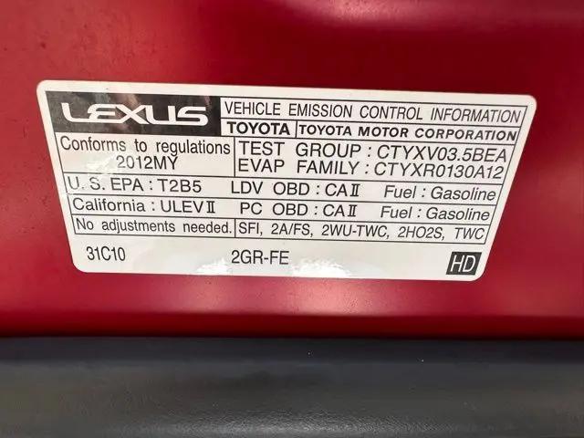 2012 Lexus ES 350 ES 350