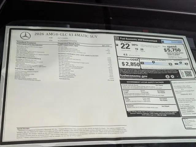 2026 Mercedes-Benz GLC 4MATIC