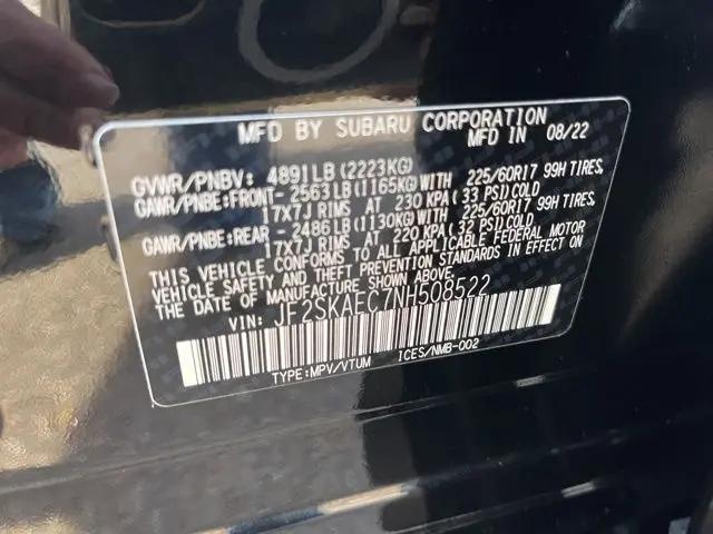 2022 Subaru Forester Premium