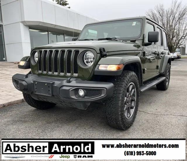 2021 Jeep Wrangler Unlimited 80th Anniversary 4x4 2021 Jeep Wrangler Unlimited 80th Anniversary 4x4