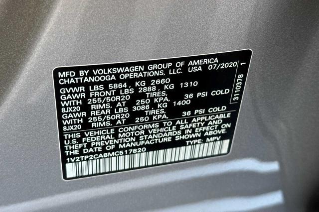 2021 Volkswagen Atlas 2.0T SEL Premium