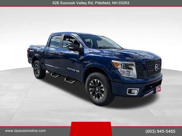 2019 Nissan Titan PRO-4X for sale in Pittsfield, NH