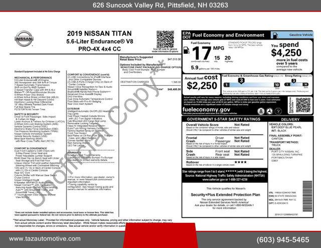 2019 Nissan Titan PRO-4X