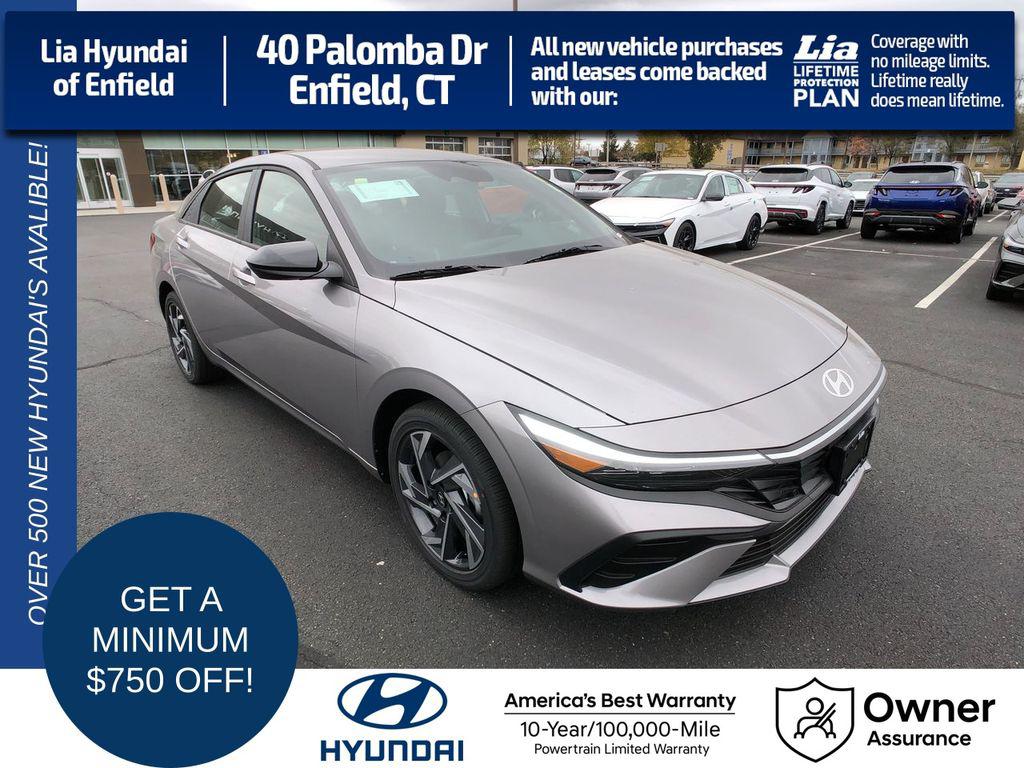 2026 Hyundai Elantra Hybrid Blue